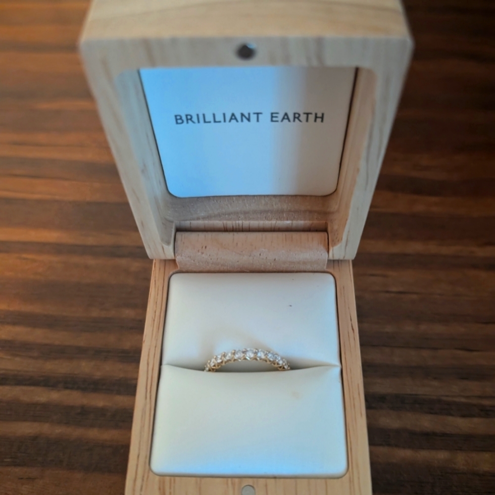 Diamond eternity band